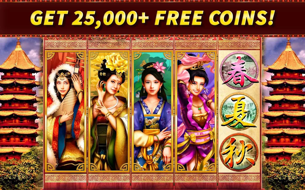 Slots - Riches of the Orient Slot Machine Casino! Captura de pantalla 2