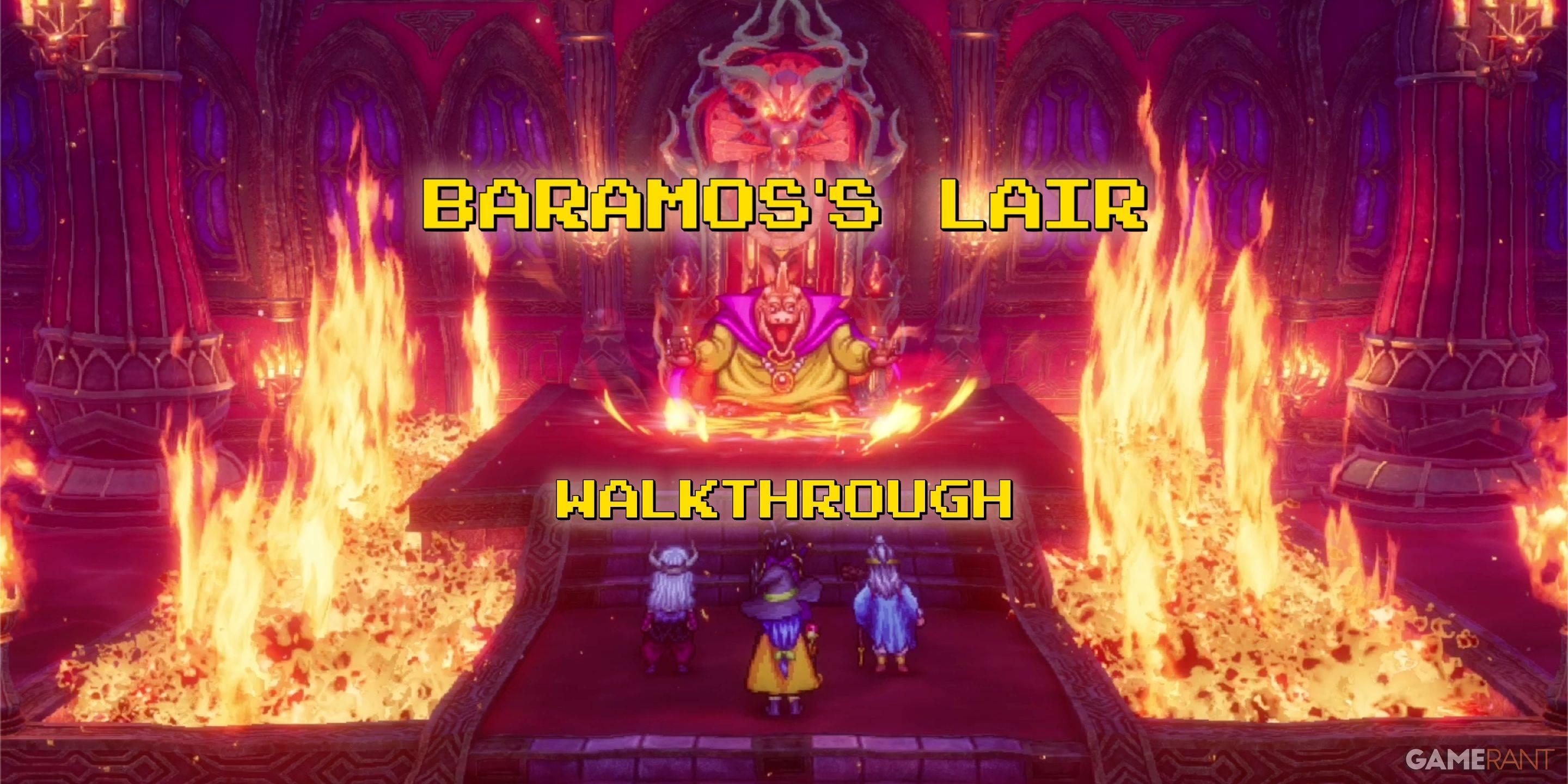 Dragon Quest 3 Remake: Baramos\'s Lair Walkthrough