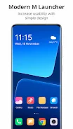 M Launcher Captura de pantalla 1