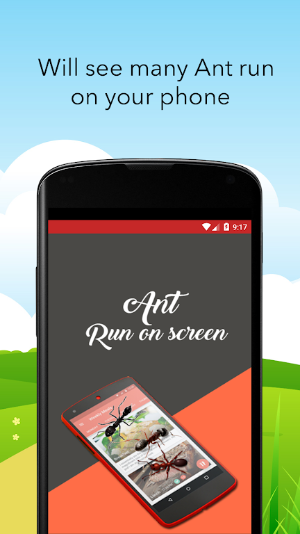 Ant Run on Screen Prank ဖန်သားပြင်ဓာတ်ပုံ 4