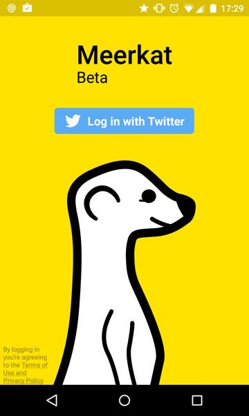 Schermata Meerkat Unofficial 2