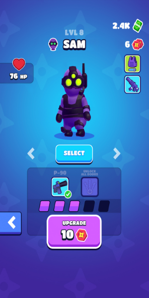 Stealth Master: Assassin Ninja Mod ဖန်သားပြင်ဓာတ်ပုံ 2