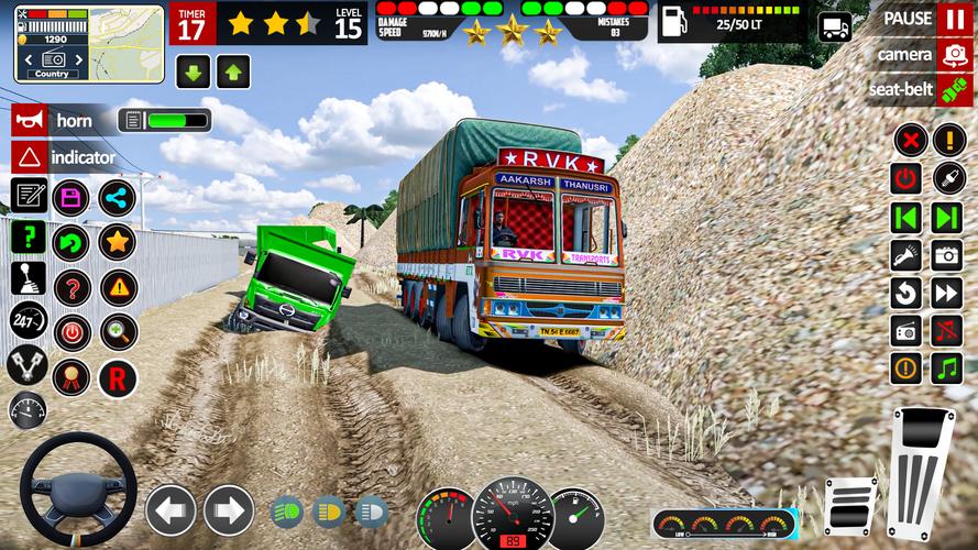 Indian Lorry Truck Driving 3d スクリーンショット 1