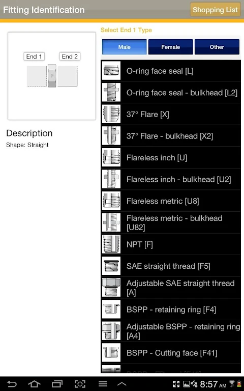 Fitting Finder スクリーンショット 2