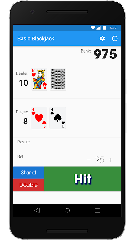 Basic Blackjack ဖန်သားပြင်ဓာတ်ပုံ 4