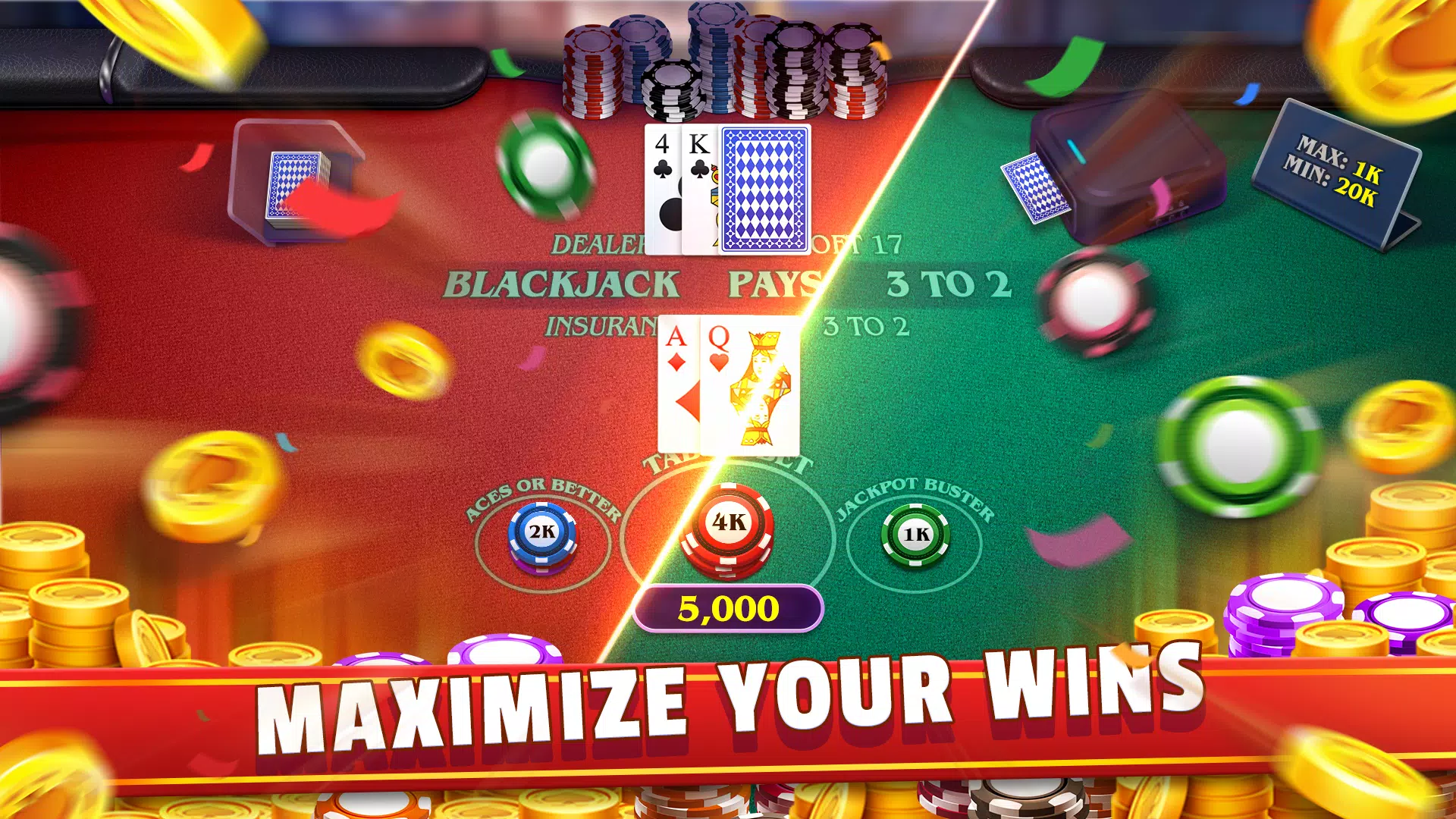 Modern Blackjack Tangkapan skrin 3