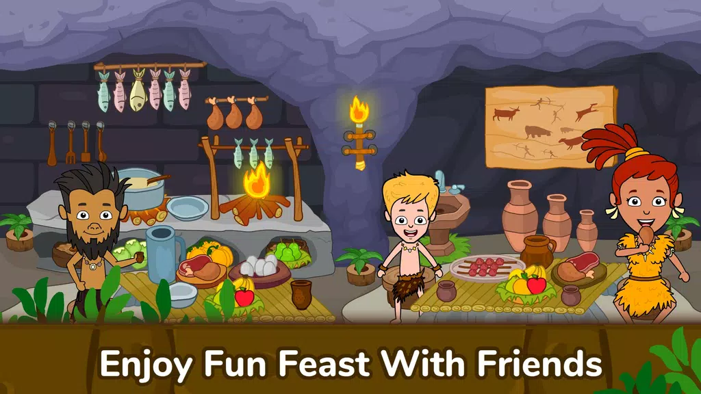 Caveman Games World for Kids Screenshot 2