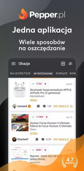 Pepper - Okazje i Kupony應用截圖第1張