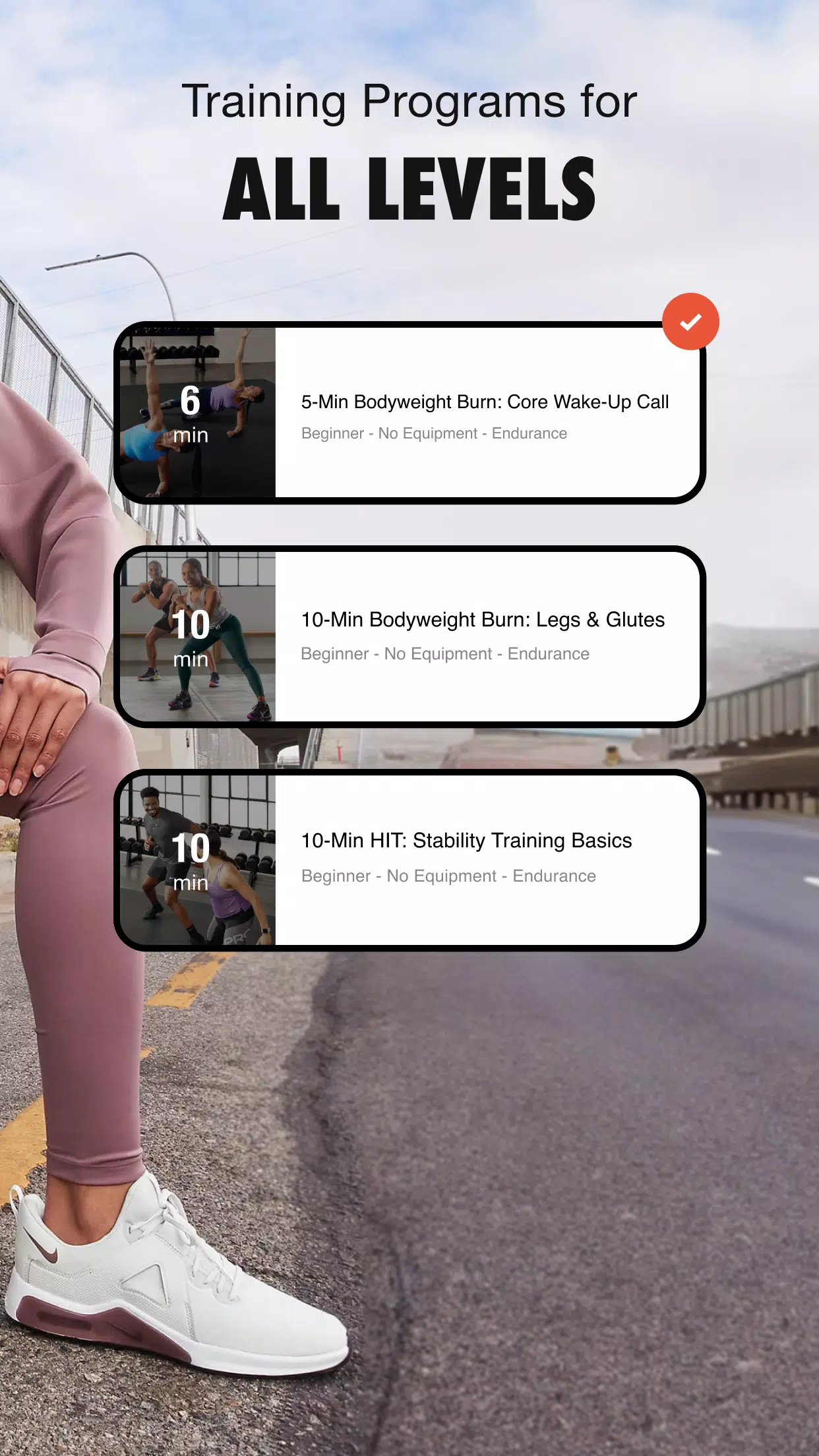 Nike Training Club: Fitness Screenshot 2