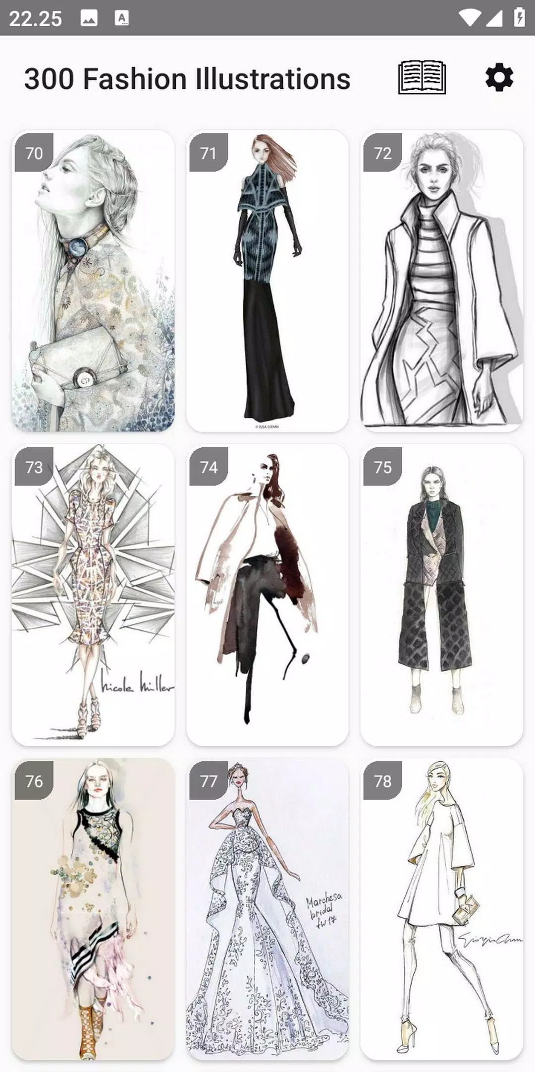 300 Fashion Illustrations Screenshot 4