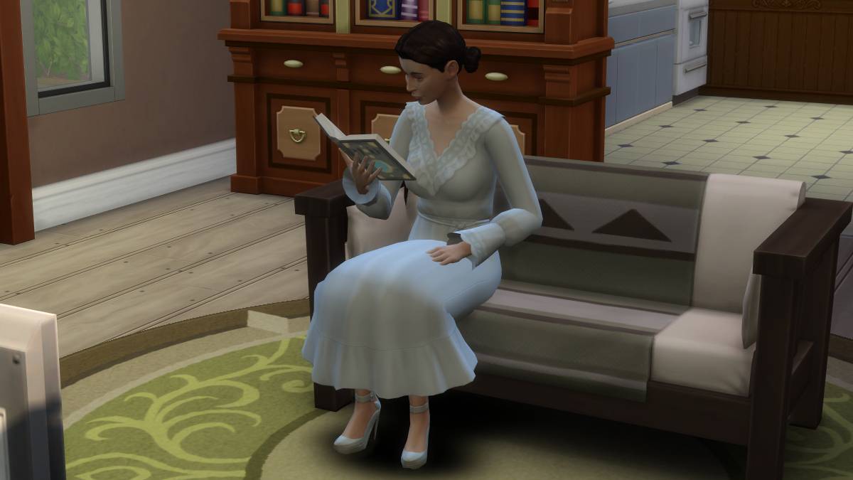 El desafío de la heroína de la alfabetización como parte de un artículo sobre los desafíos de Legacy Sims 4.