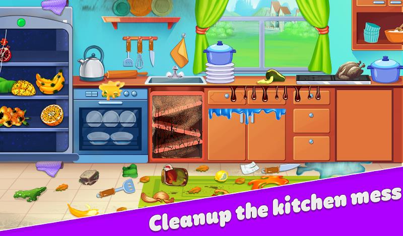 Dream Home Cleaning Game Wash应用截图第1张