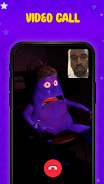 Grimace Fake Call Prank Ekran Görüntüsü 3