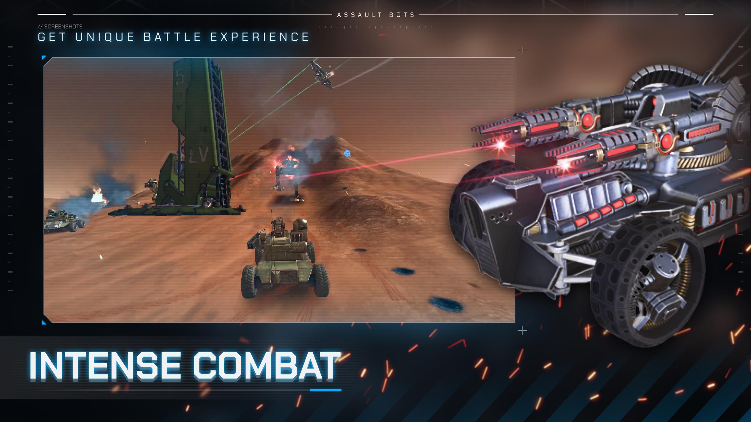 Assault Bots: Multiplayer ภาพหน้าจอ 4
