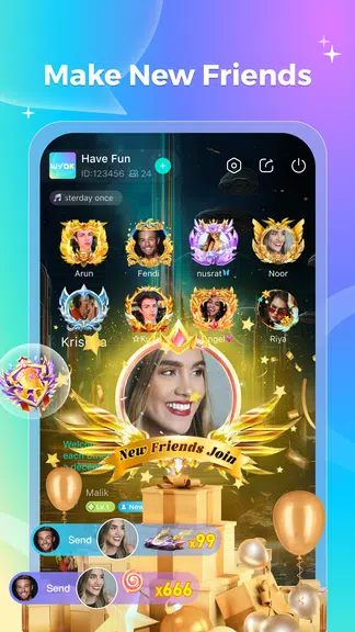 Wyak-Voice Chat&Meet Friends Screenshot 2