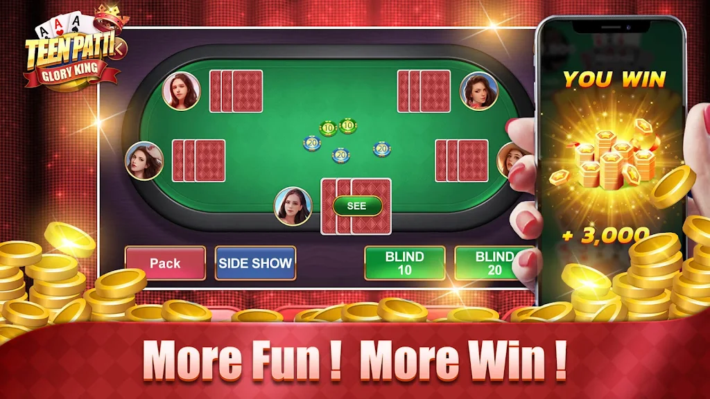 TeenPatti GloryKing 스크린샷 3