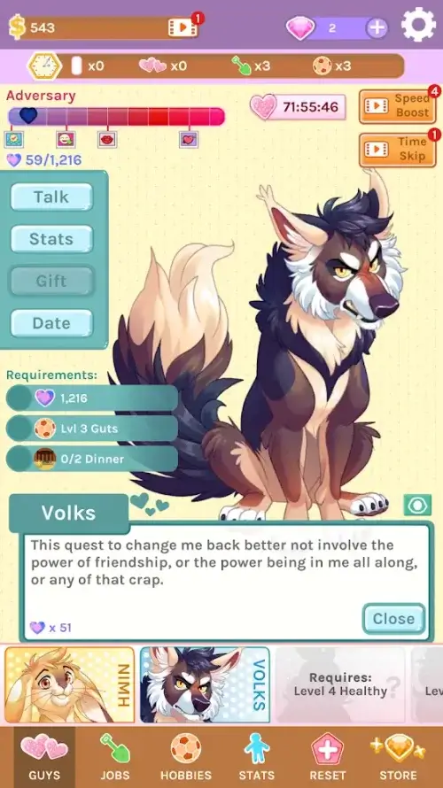 Blush Blush - Idle Otome Game Screenshot 4