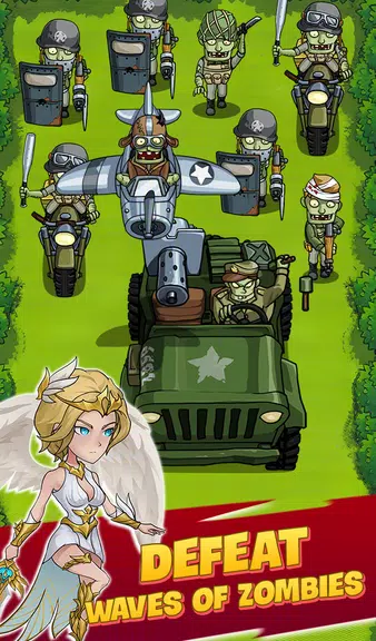 Zombie War Idle Defense Game应用截图第4张