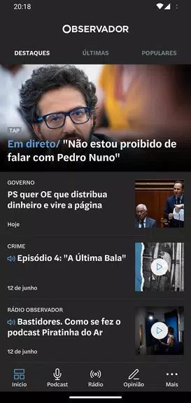 Observador Captura de tela 2