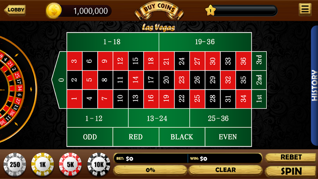 Roulette VIP Deluxe Bet Pro Tangkapan skrin 2