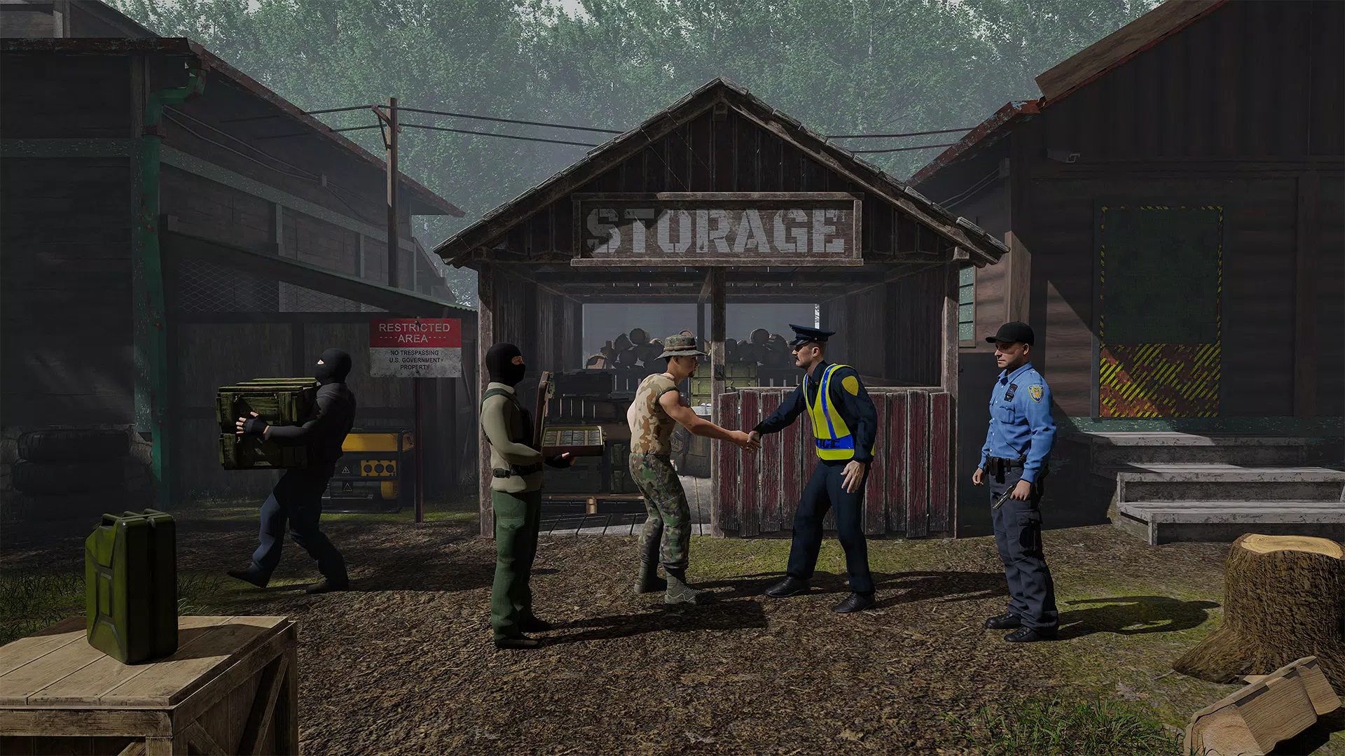 Border Patrol Police Game應用截圖第4張