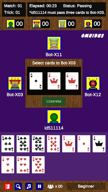 Hearts - omnibus version Screenshot 2