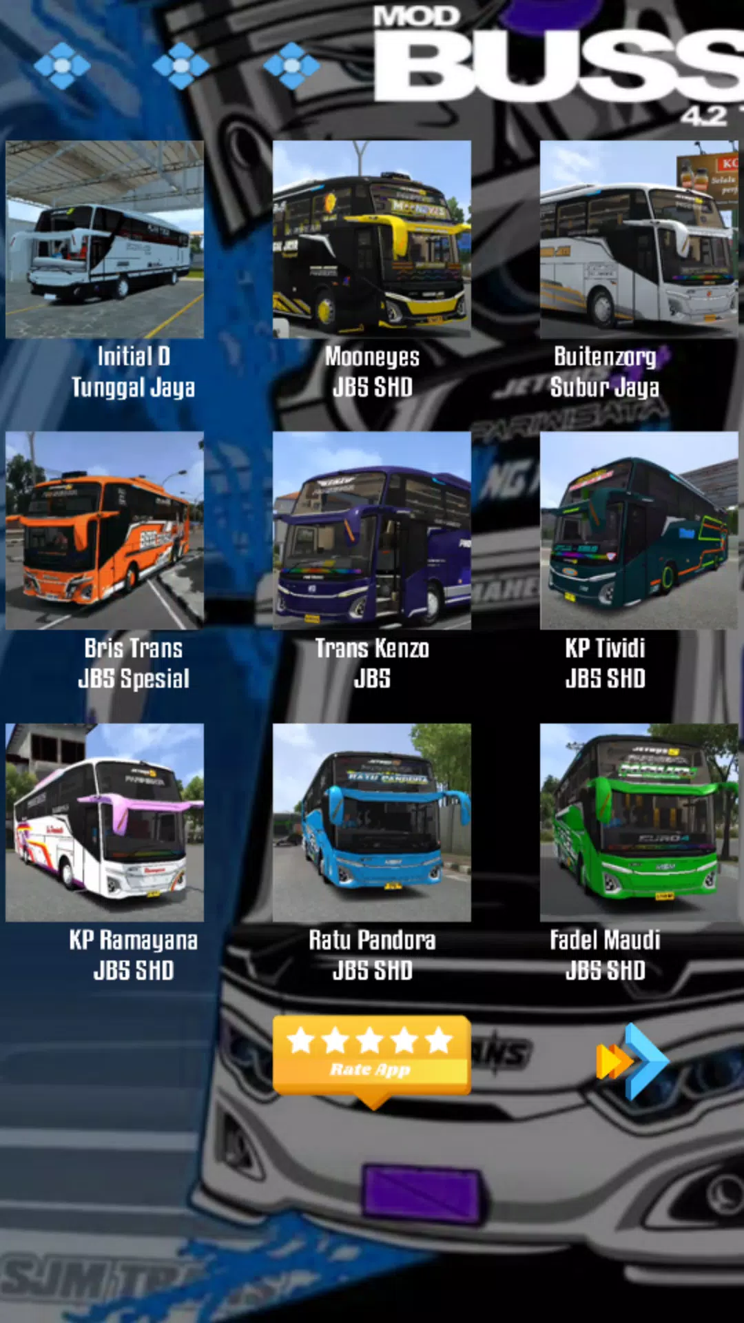 Mod Bussid 4.2 Terbaru应用截图第3张