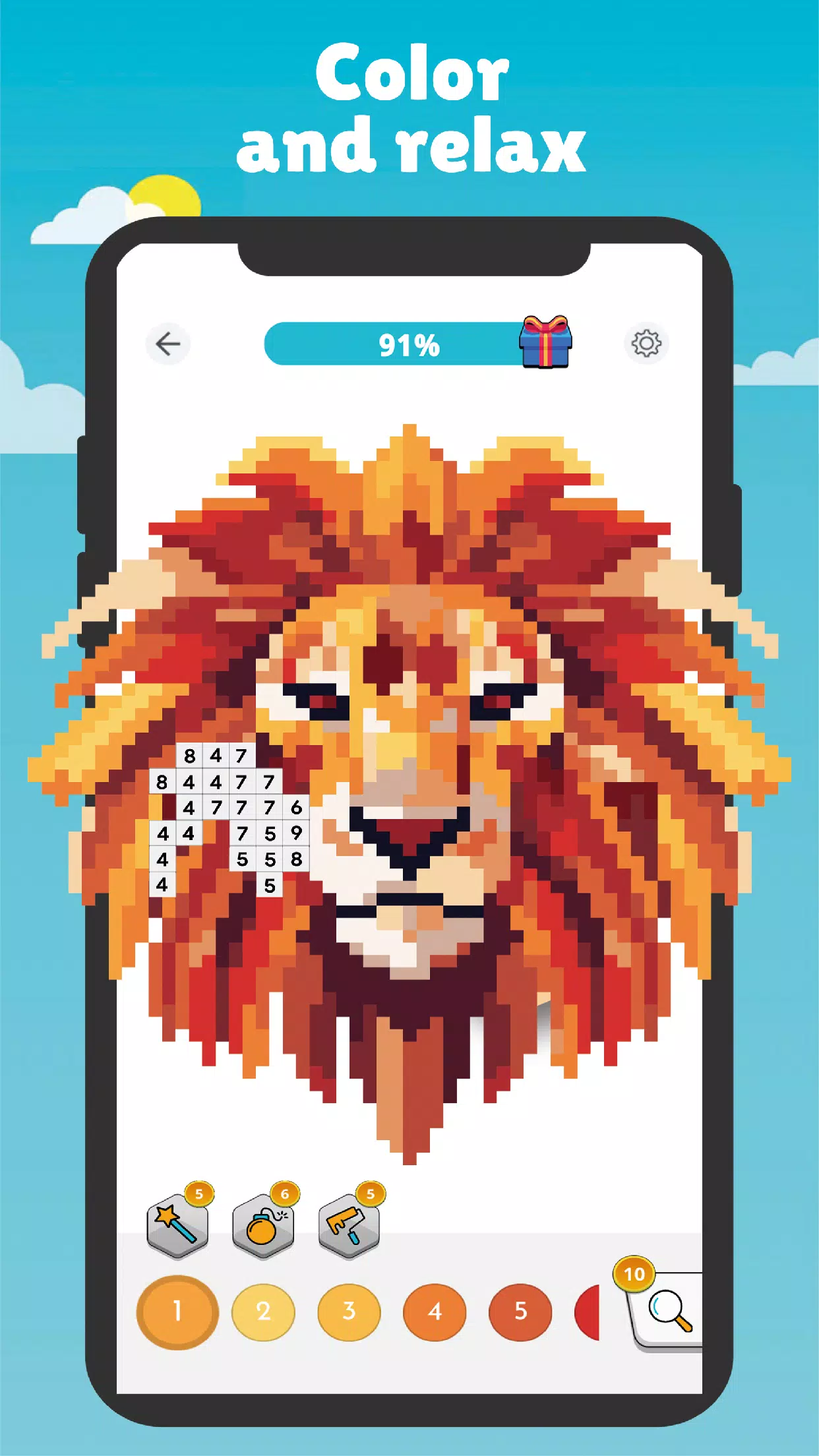 So Pixel Art : Color By Number スクリーンショット 1