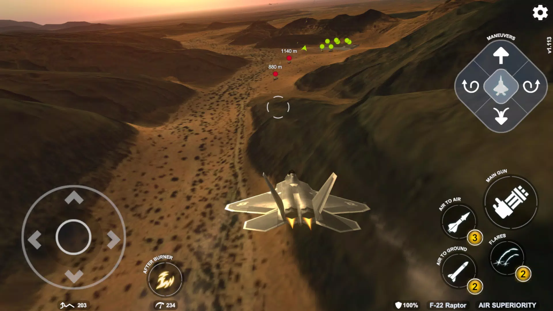 Schermata AeroMayhem PvP: Air Combat Ace 1