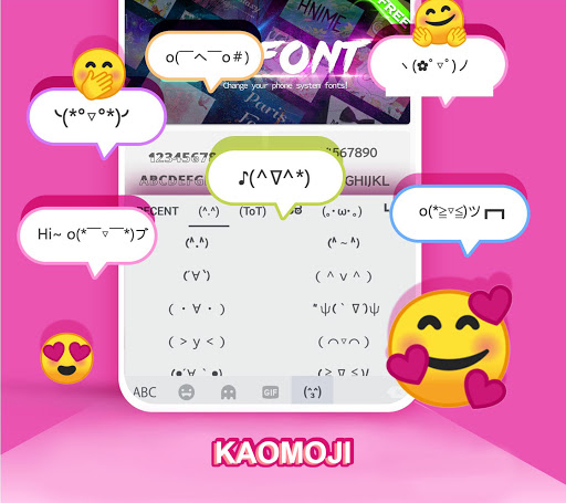 Kika Keyboard-AI Emojis、Themes ဖန်သားပြင်ဓာတ်ပုံ 4