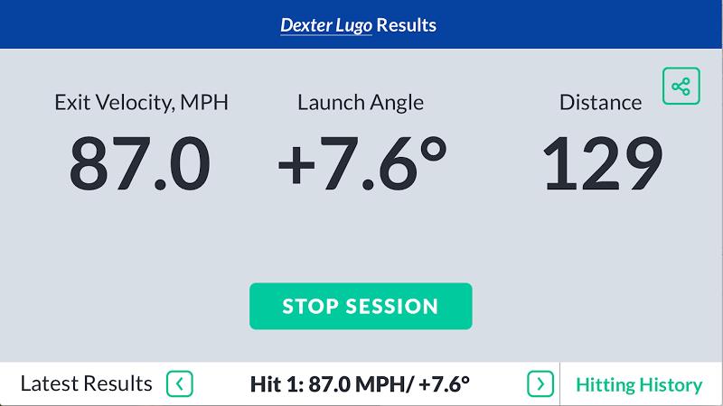 SmartPitch Speed Gun w Hitting Capture d'écran 2