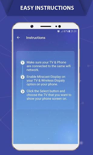 Screen Mirroring - Castto ဖန်သားပြင်ဓာတ်ပုံ 3