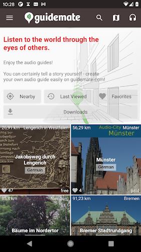 guidemate Audioguide-Plattform Скриншот 4