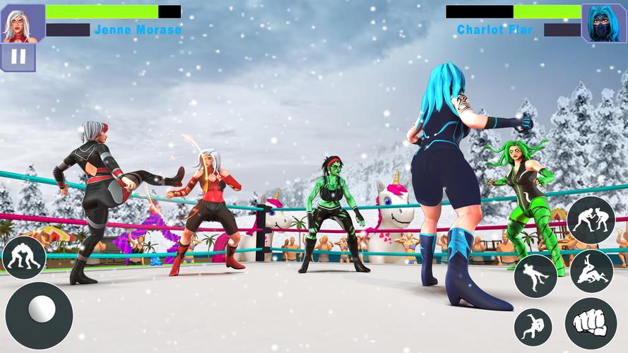 Bad Girls Wrestling Game Zrzut ekranu 4