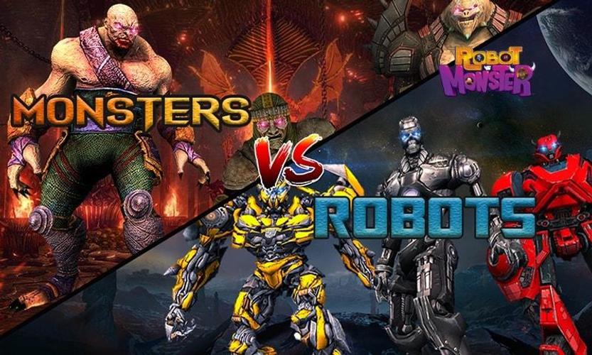 Monster vs Robot Extreme Fight स्क्रीनशॉट 3
