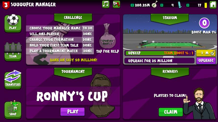 442oons Football Manager ဖန်သားပြင်ဓာတ်ပုံ 3