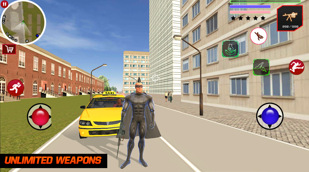 Super Hero Us Vice Town Gangst 스크린샷 1
