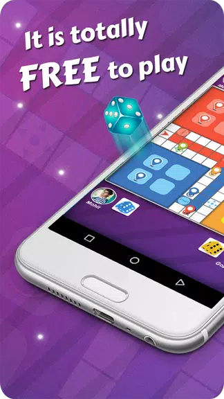 Ludo game - free board game play with friends 스크린샷 1