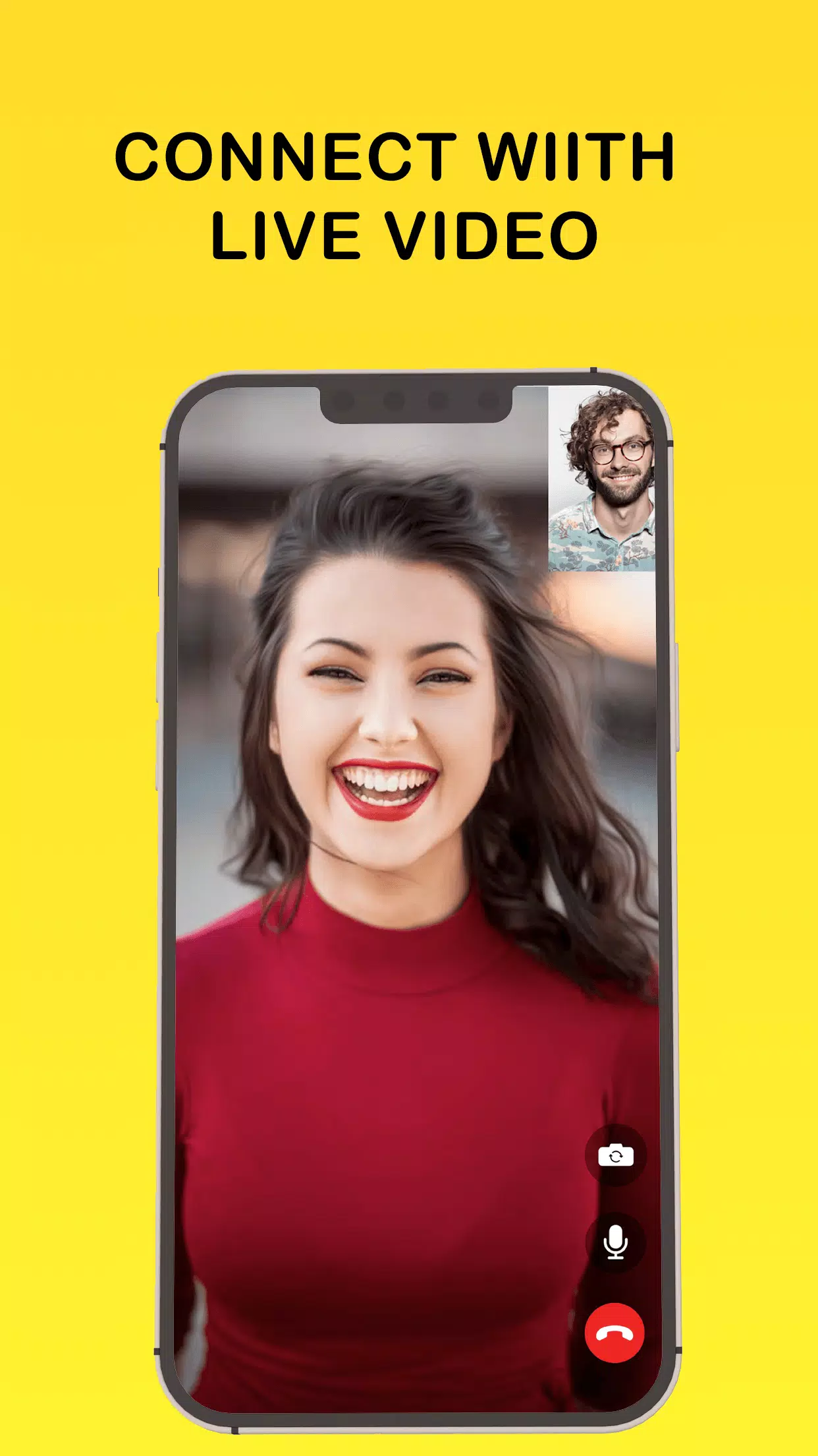 Hoga - Live video chat Скриншот 1
