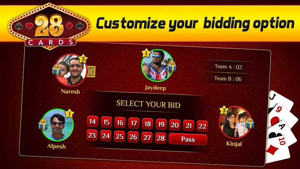 28 Card Game Zrzut ekranu 2