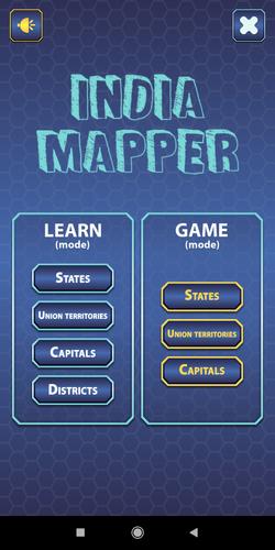 India Mapper-(India Map Game) Ảnh chụp màn hình 1