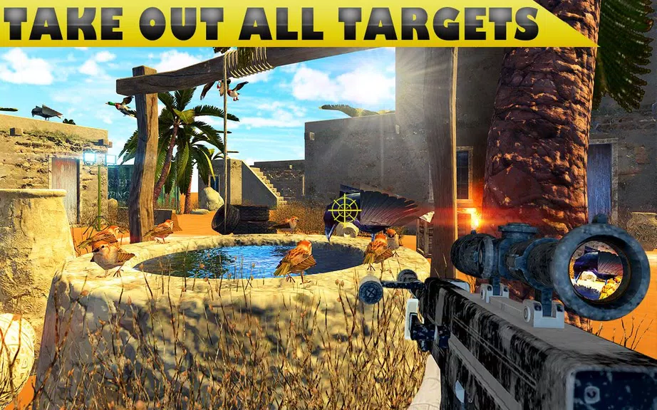 Desert Birds Sniper Shooter 3D应用截图第4张