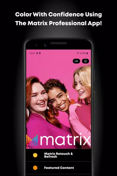 The Matrix Professional App Tangkapan skrin 1
