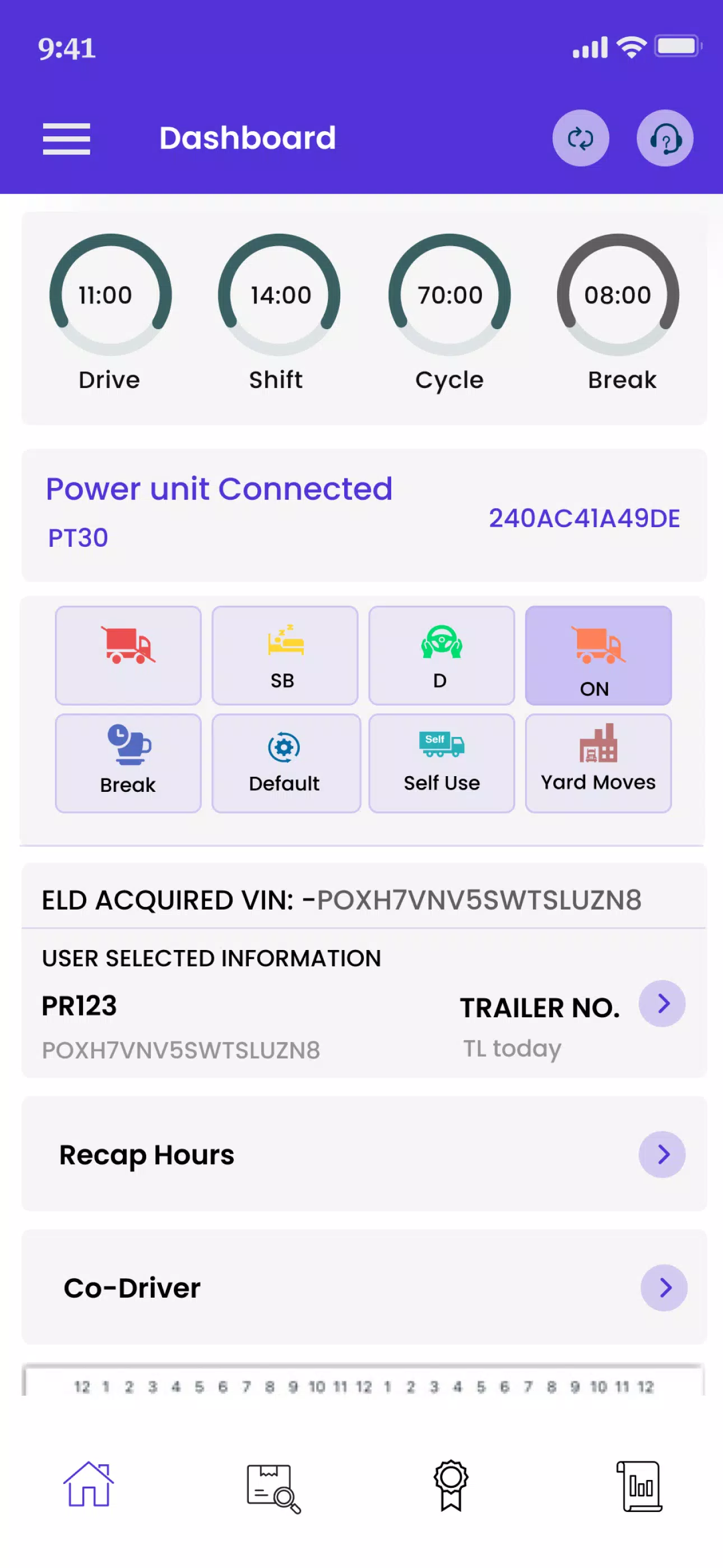 ELD Mandate HOS應用截圖第3張