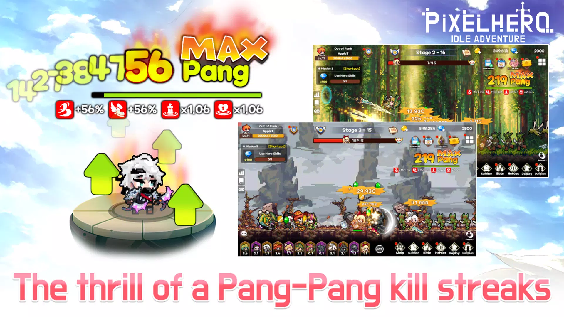 Pixel Heroes Idle Ekran Görüntüsü 4