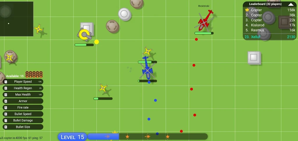 copter.io -Destroy the enemies スクリーンショット 3