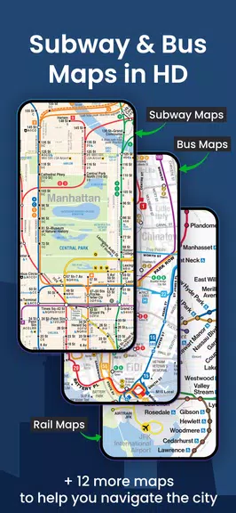 MyTransit NYC Subway & MTA Bus Captura de tela 1