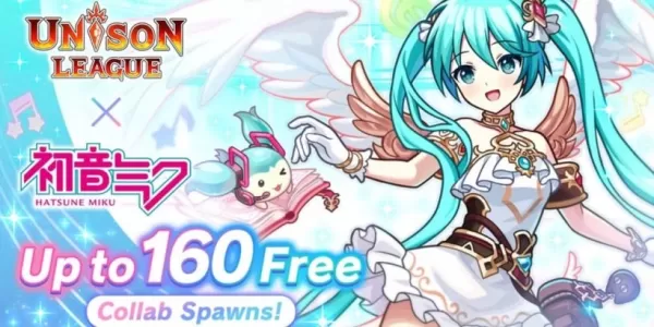 Unison League Teams Up with Hatsune Miku and Vocaloid Stars