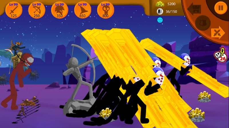 Stickman War : Defense Battle स्क्रीनशॉट 3