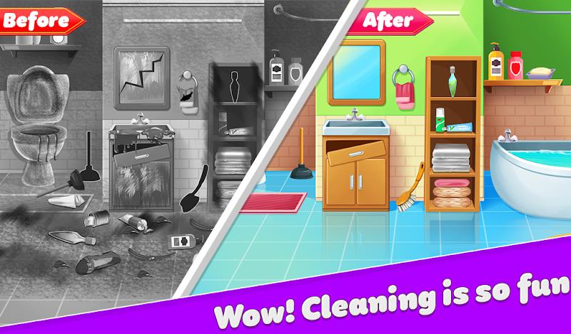Dream Home Cleaning Game Wash应用截图第3张